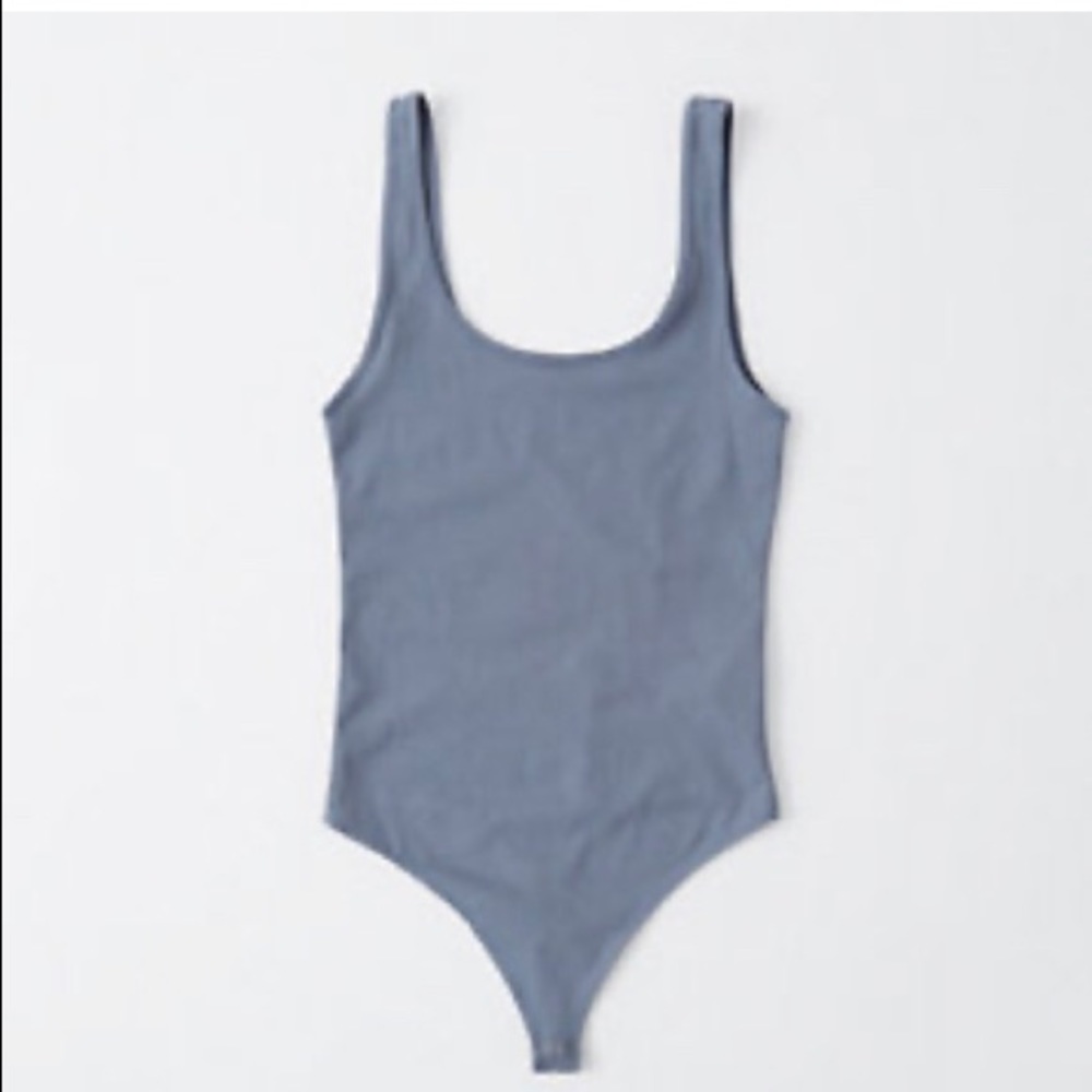 Abercrombie & Fitch - Blue Scoopneck Bodysuit